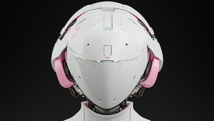 The Sleek Futuristic Cyborg: Enhancing AI Robotics