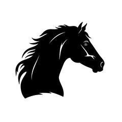 horse head silhouette