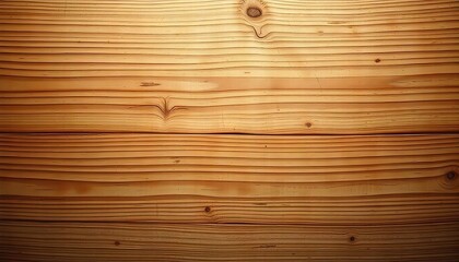 Fototapeta premium Plywood texture background with a weathered appearance, featuring deep grooves and scratches, highlighted by soft lighting that emphasizes the rustic charm of the wood