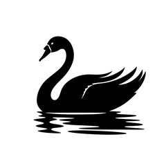 swan silhouette