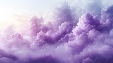 Abstract cloudscape, pastel hues, ethereal atmosphere. Possible use stock photo, background image