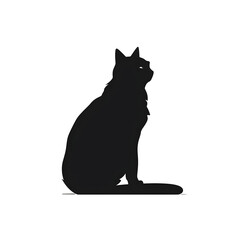 black cat silhouette