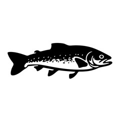 trout silhouette