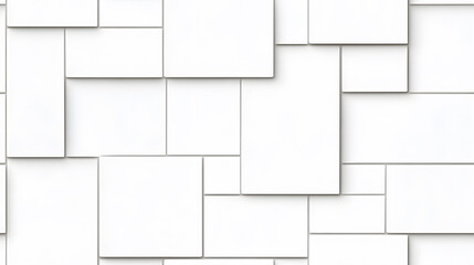 White cracked wall seamless pattern background