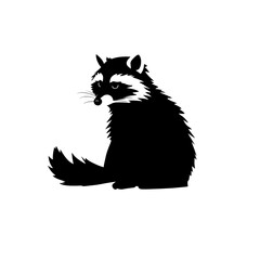 raccoon silhouette