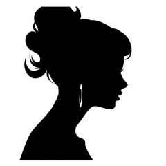 lady face silhouette