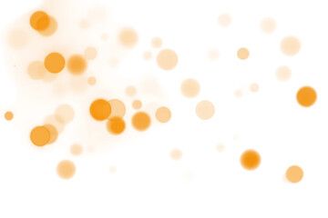 Golden glowing orbs like a firefly gold luminous light png clipart transparen