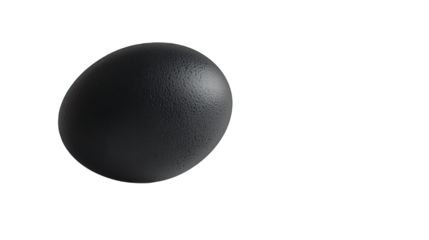 a large planet in the outer space with a black moon in the background PNG image, PNG file, Generative art.