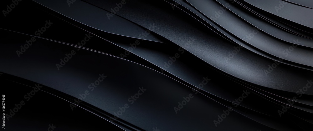 Poster minimalistic abstract composition with black lines and background