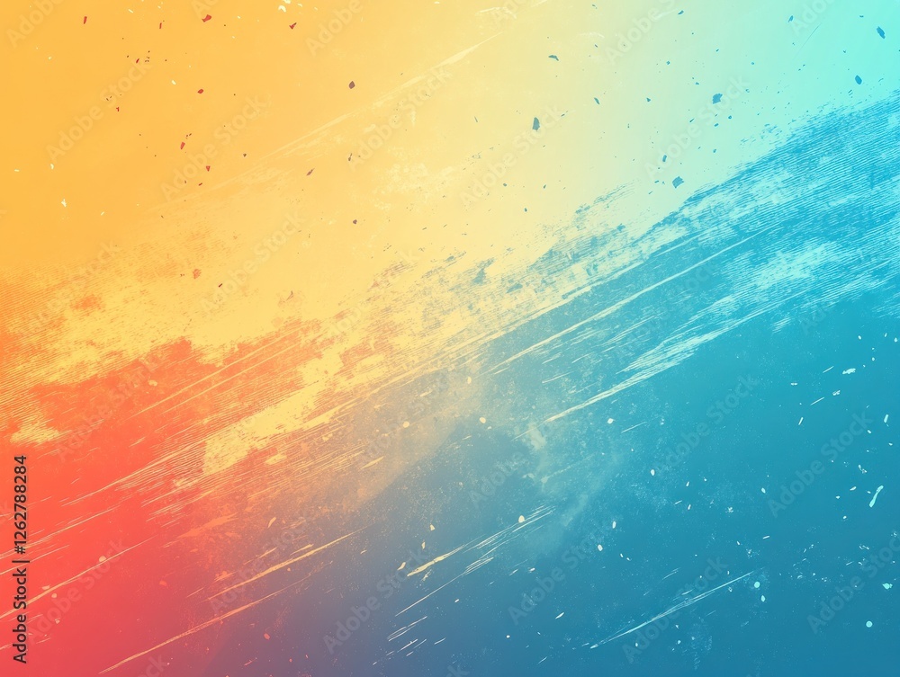 Poster abstract gradient background with vibrant colors