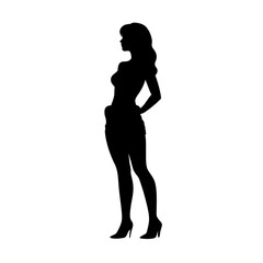 lady silhouette
