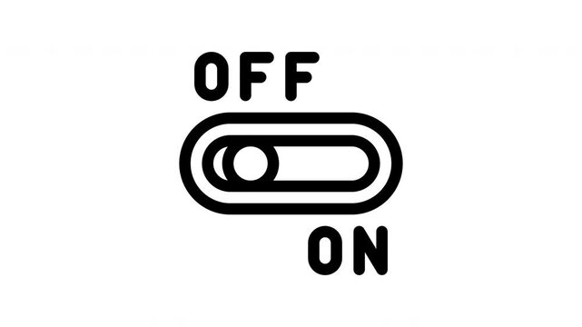 on off animated icon