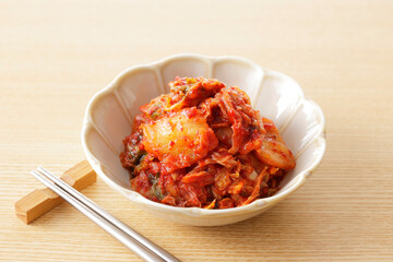 韓国の白菜キムチ　Korean kimchi