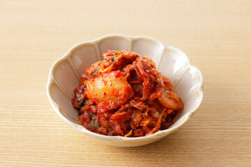 韓国の白菜キムチ　Korean kimchi