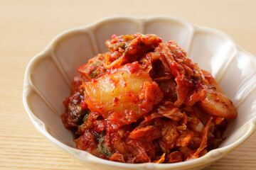 韓国の白菜キムチ　Korean kimchi