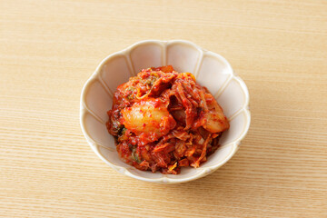 韓国の白菜キムチ　Korean kimchi