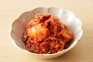 韓国の白菜キムチ　Korean kimchi