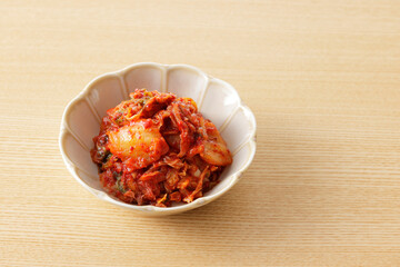 韓国の白菜キムチ　Korean kimchi