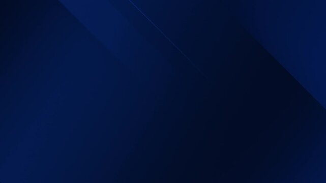4k Premium dark navy blue animated background. Business elegance cover. Seamless looped banner with diagonal stripes. Lines glossy matte gradient. Modern trendy black creative BG. Office luxury deluxe