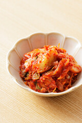 韓国の白菜キムチ　Korean kimchi