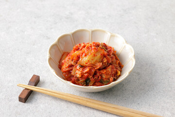 韓国の白菜キムチ　Korean kimchi
