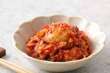 韓国の白菜キムチ　Korean kimchi