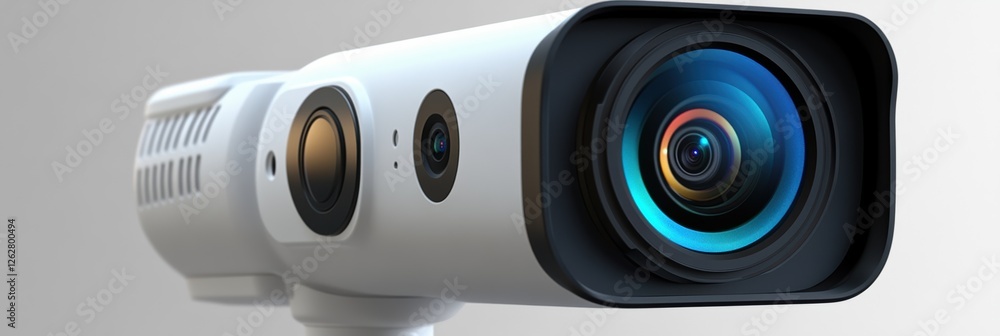 Aufkleber high resolution video camera featuring advanced motion detection technology