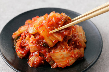 韓国の白菜キムチ　Korean kimchi