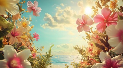 Tropical Paradise in Bloom