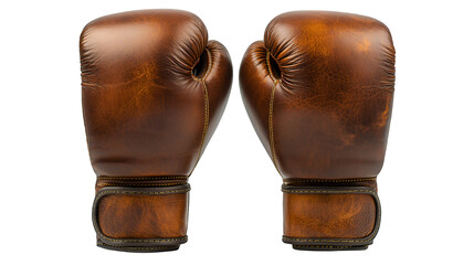 a pair of boxing gloves against a transparent background, PNG image, PNG file, Generative art.