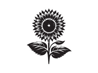 Sunflower Silhouette Images