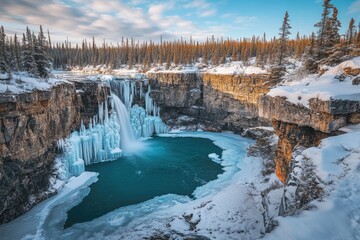 A stunning landscape photograph of the rugged beauty of Unequivocal Sentido
