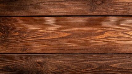 Obraz premium Close-up view of rich, textured wooden surface showcasing natural grain patterns and warm tones