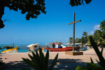 Praia do Forte in the Bahia Brazil