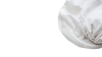 realistic 3d rendering of white cloth covering the entire fabric PNG image, PNG file, Generative art.