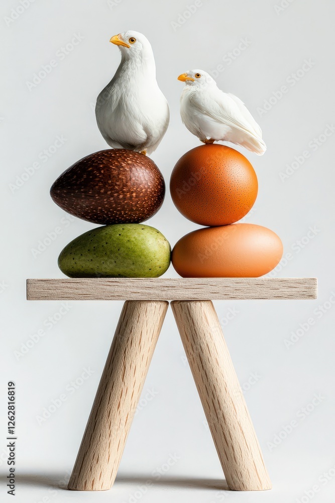 Poster a symbolic scale showing fairness in compensation strategies.