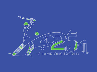 Cricket Champion trophy Sport Poster, template, brochure, decorated, flyer, banner design.