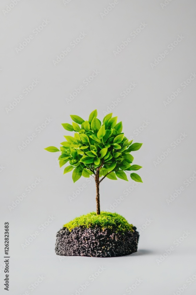 Poster a symbolic tree growing with branches of customer insights.