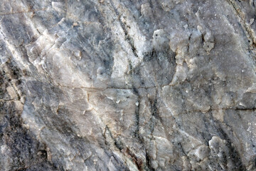 Natural Stone Texture with Gray and White Patterns for Background Design