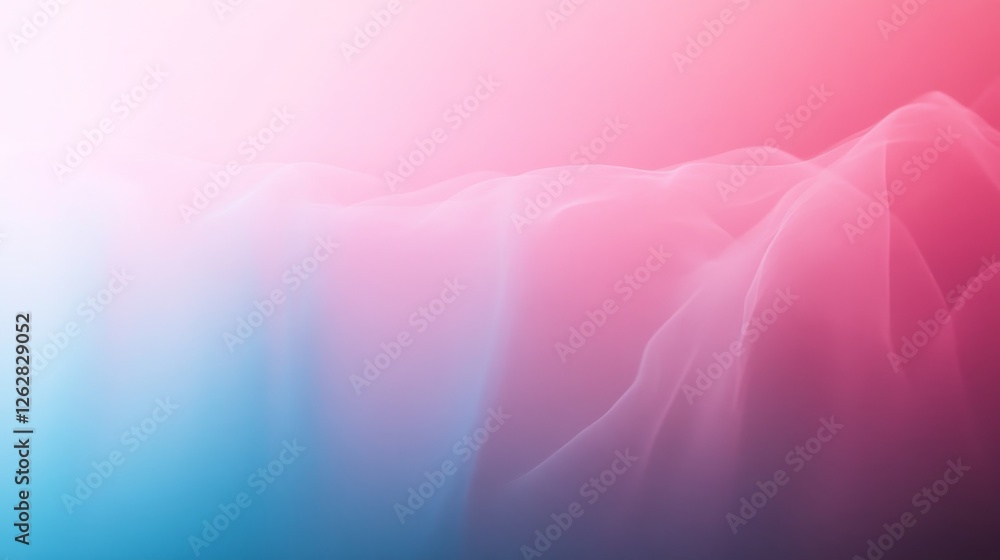 Poster abstract gradient background featuring gentle waves and soft colors