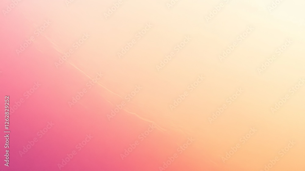 Poster soft pastel gradient with colors transitioning from pink to cream