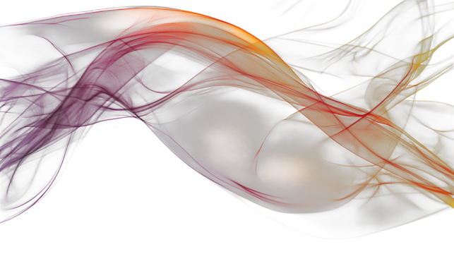 red and yellow smoke on a transparent background, photo PNG image, PNG file, Generative art. - Powered by Adobe