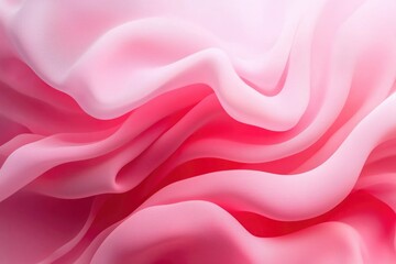 Obraz premium Closeup of Pink Fabric Drape