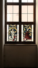 stained glass window