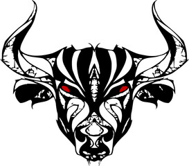  ilustration bull.s head