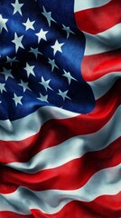 Majestic American Flag, A Symbol of Freedom and Pride