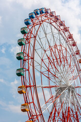 (とやまビューポイント)富山　魚津市　ミラージュランド　観覧車　7月
