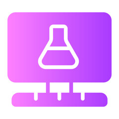 Computer Lab gradient icon