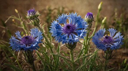 blue flower