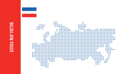 Russia vector map